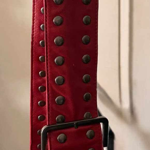 Zara X Harry Lambert Red Bag - Picture 5 of 5